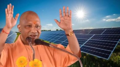 उत्तर प्रदेश में प्रधानमंत्री सूर्य घर मुफ्त बिजली योजना के तहत घरों की छतों पर लगाए गए रूफटॉप सोलर प्लांट।